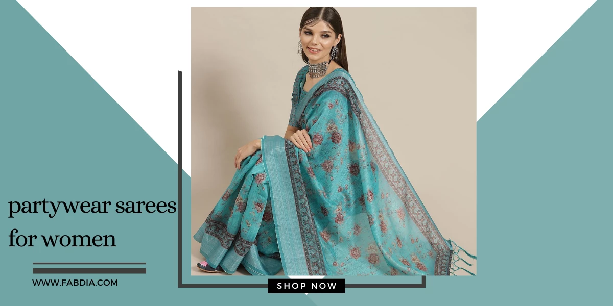 party wear saree for women